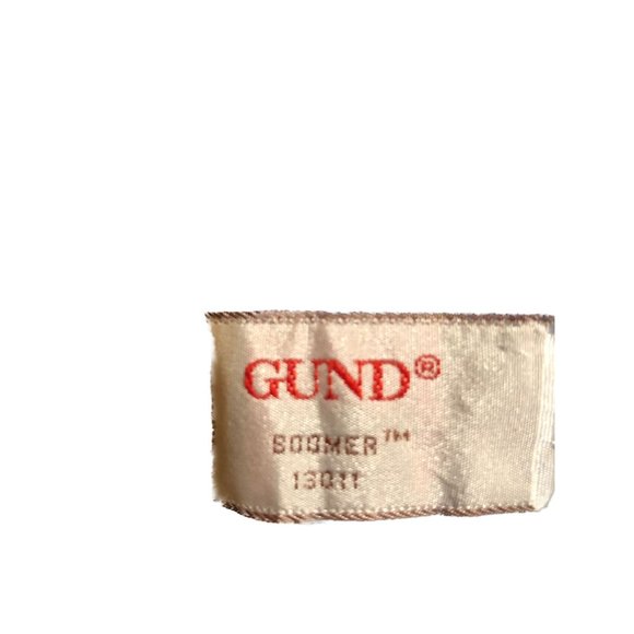 Gund "Boomer" Puppy Dog Plush Yellow Lab, Tan, Red Collar 8" 2002 Vintage - Picture 6 of 8